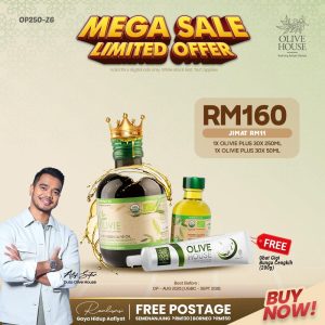 Olivie Plus + Olivie Plus Mini + Free Ubat Gigi Cengkih