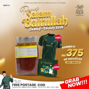SET SALAM BAITULLAH OLIVIE POWER UP 340G