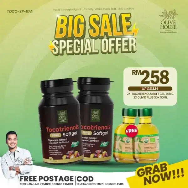 2 TOCO + FREE 2 OLIVIE PLUS MINI