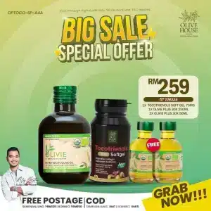 OLIVIE PLUS + TOCO + FREE 2 OLIVIE PLUS MINI